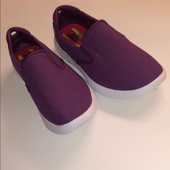 skechers goga max purple